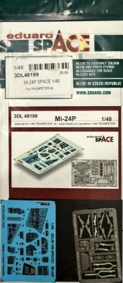 Eduard 3DL48199 Mi-24P space (TRUMP) 1/48