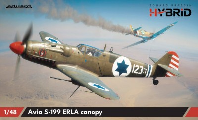 Eduard 948011 Avia S-199 ERLA canopy (HYBRID) 1/48