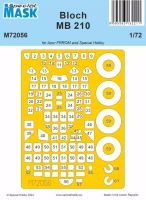 Special Hobby M72056 Mask for Bloch MB 210 (SP.HOBBY) 1/72