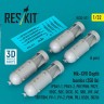 Reskit 32571 Mk-XVII Depth bombs (350 lbs) (4 pcs.) 1/32