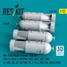 Reskit 32571 Mk-XVII Depth bombs (350 lbs) (4 pcs.) 1/32