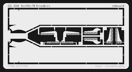 Eduard 35480 Grille Ausf.M fenders ALN