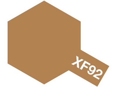 Tamiya 81792 XF-92 Yellow-Brown (DAK 1941) (Желто-коричневая) акрил 10 мл.