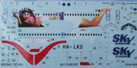 BOA decals 14443 for Boeing 737-500 Sky Europe 1/144