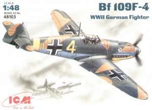 ICM 48103 Bf 109F-4, германский истребитель ІІ Мировой войны 1/48