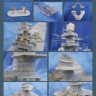 Mk1 Design MS-35022 Battleship Scharnhorst Detail-UP Etched Part 1/350