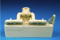 Barracuda Studios BCR32020 Mercedes D.III/D.IIIa Intake Manifold (designed to be used with Wingnut Wings kits) 1/32