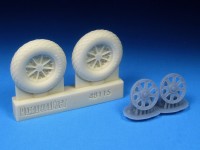Barracuda Studios BCR48115 Vought F4U Corsair Diamond Tread Mainwheels 1/48