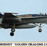 Hasegawa 01903 Самолет F/A-18C HORNET "GOLDEN DRAGONS CAG 2009" (HASEGAWA) 1/72