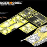 Voyager Model PE35690 WWII German Sd.Kfz. 164 Nashorn Amour Plate/Fenders(For Dragon 6387) 1/35