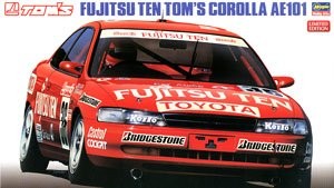Hasegawa 20302 Fujitsu Ten Tom&quot;s Corolla AE101 1/24