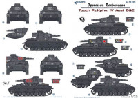 Colibri decals 72105 Tauch Pz.Kpfw. IV Ausf.D & E Operation Barbarossa 1/72