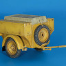 Plus model 257 German trailer Sd. Ah.53 1:35