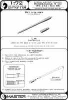 Master (Pl) 72159 German Bordkanone 5cm (Mk 214 / 5cm BK) 1/72