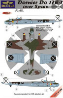 Lf Model C72247 Decals Dornier Do 17E-1 over Spain - part III 1/72