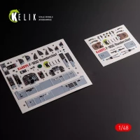Reskit K48095 F-105G Thunderchief interior 3D (HOBBYB) 1/48