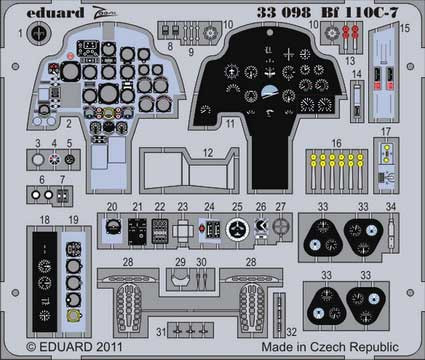 Eduard 33098 Bf 110C-7 1/32