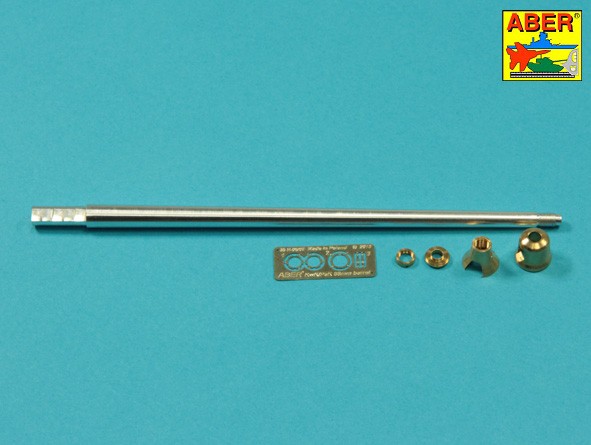 Aber 35 L-305 German 8,8cm One part Pak 43/3 L/71 barrel for Jagdpanther Ausf.G1 early (designed to be used with Takom kits) 1/35