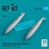 Reskit U72166 300 gallon fuel tank AERO 1D (2 pcs.) 1/72