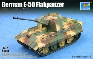 Trumpeter 07124 Немецкий Flakpanzer на базе Танка E-50 1/72