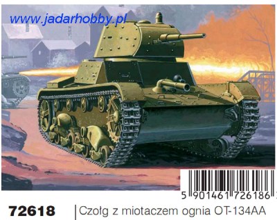 Mirage 72618 - OT-134 miotacz ognia 1:72