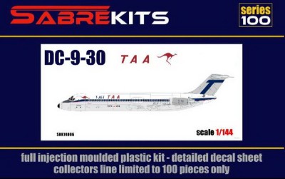 Sabre Kits SBK14006 Douglas DC-9-30 TAA T-JET ex-Fly, new decals 1/144