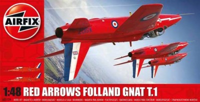 Airfix 05124 Folland Gnat Красные Стрелы 1/48