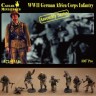 Caesar Miniatures H7713 German Africa Korps Infantry (WWII) 1/72