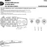 New Ware NWA-M1271 Mask F-14D Tomcat BASIC (GWH) 1/48