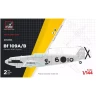 Armory AR14104 Messerschmitt Bf-109A/B, German pre-WWII fighter. Includes 2 kits in the box, with PE and vacuformed parts 1/144