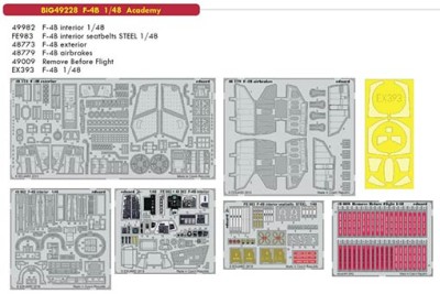 Eduard BIG49228 1/48 F-4B (ACAD)