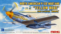 Meng Model LS-009 P-51D Mustang `Yellow Nose` 1/48