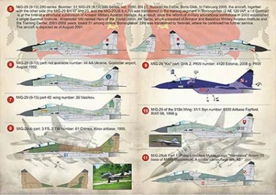 Print Scale 72-407 MiG-29 'Fulcrum' (wet decals) 1/72