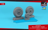 Armory ARAW48424 Avro Lancaster / Lincoln wheels late type with weighted tyres 1/48