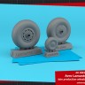 Armory ARAW48424 Avro Lancaster / Lincoln wheels late type with weighted tyres 1/48