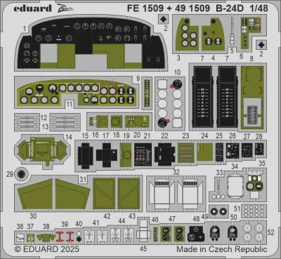 Eduard FE1509 B-24D (HOBBYB) 1/48
