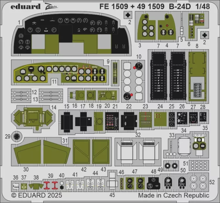 Eduard FE1509 B-24D (HOBBYB) 1/48