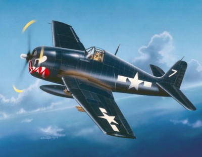 Trumpeter 02257 Самолет F6F-5 &quot;Хэллкэт&quot; 1/32