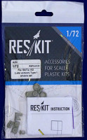 Reskit RS72-0151 Fw-190/Ta-152 Late wheels Type 1 (AZMOD) 1/72