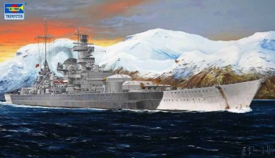 Trumpeter 05361 German Scharnhorst Battleship 1/350