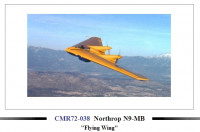 CZECHMASTER CMR-72038 1/72 Northrop N9-MB Flying wing
