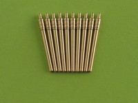 Master SM-700-009 IJN 36cm/45 (14in) Vickers and 41st Year Types barrels (8pcs) - Kongo, Fuso and Ise classes