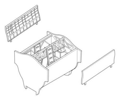 CMK 7074 B-17F/ G - armament set for ACA 1/72