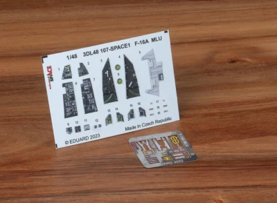 Eduard 3DL48107 F-16A MLU SPACE (KIN) 1/48