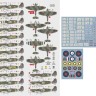 Dk Decals 72159 Spitfire Mk.V Czechoslovak squadrons in RAF 1/72