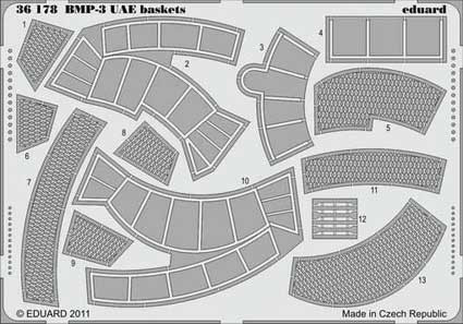 Eduard 36178 BMP-3 UAE baskets