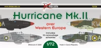 Dk Decals 72138 Hurricane Mk.II over Western Europe (9x camo) 1/72