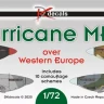 Dk Decals 72138 Hurricane Mk.II over Western Europe (9x camo) 1/72