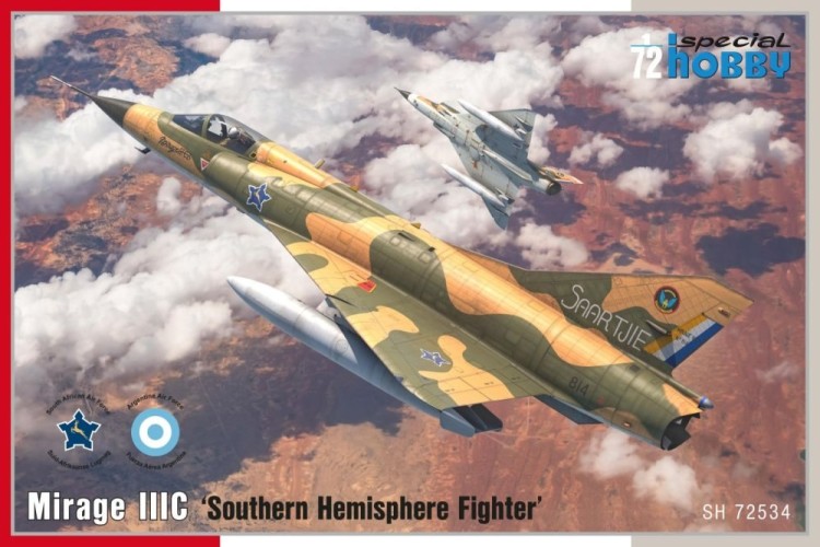 Special Hobby S72534 Mirage IIIC 'Southern Hemisphere Fighter' 1/72