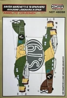 Kora Model NDT48058 Decals SM.79 Sparviero 'Angelito Con Bomba' 1/48